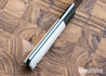 Auxiliary Manufacturing: Chef Knife - Ivory G-10 - Fat Carbon Bolster - Forest G-10 Liners - AEB-L