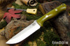 Bark River Knives: Bravo 1.25 LT - CPM 3V - Lager G-10 - Black Liners - Brass Pins