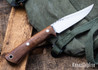 Lon Humphrey Knives: Minuteman - Forged 52100 - Tasmanian Blackwood - Red Liners - LH28DI094