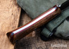 Lon Humphrey Knives: Minuteman - Forged 52100 - Tasmanian Blackwood - Red Liners - LH28DI095