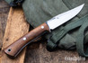 Lon Humphrey Knives: Minuteman - Forged 52100 - Tasmanian Blackwood - White Liners - LH28DI099