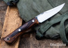 Lon Humphrey Knives: Minuteman - Forged 52100 - Desert Ironwood - Orange Liners - LH28DI180