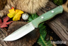 Bark River Knives: Bravo 1 - Rampless - Ghost Green Jade G-10