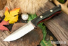 Bark River Knives: Bravo 1 - Black G-10 - Thick Red Liners - Brass Pins