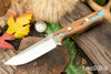 Bark River Knives: Bravo 1 - Red Texas Fencepost - Black Liners