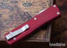 Axial: Shift - OTF Auto - Red Anodized Aluminum - MagnaCut - Double Edge - Stonewash