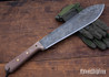 L.T. Wright Knives: Overland Machete - Natural Miarta - 1075 Tool Steel