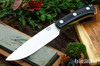 Bark River Knives: Fox River II LT - CPM 3V - Black G-10 - Yelllow Liner