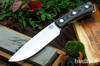 Bark River Knives: Fox River II LT - CPM 3V - Gray & Black Suretouch - Matte