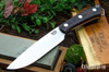 Bark River Knives: Fox River II LT - CPM 3V - Red & Black Suretouch - Matte