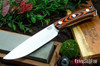 Bark River Knives: Fox River II LT - CPM 3V - Tigerstripe G-10