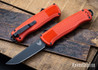 Benchmade Knives: 5370BK-04 Shootout - OTF Auto - Mesa Red Grivory - CPM CruWear - Black DLC