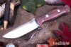 Bark River Knives: Bravo 1 - CPM CruWear - Mocha Tigertail Maple Burl