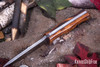 Bark River Knives: Bravo 1 - CPM CruWear - Desert Ironwood - Red Liners - Mosaic Pins #2