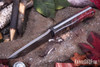 Bark River Knives: Bravo 1 - CPM CruWear - Hellfire Maple Burl - Black Liners - Brass Pins