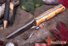 Bark River Knives: Bravo 1 - CPM CruWear - Osage Orange - Black Liners - Mosaic Pins