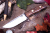 Bark River Knives: Bravo 1 - CPM CruWear - Rampless - American Walnut - Brass Pins #1