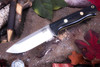 Bark River Knives: Bravo 1 - CPM CruWear - Rampless - Black G-10 L.E. Drop Point