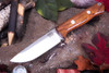Bark River Knives: Bravo 1 - CPM CruWear - Rampless - Desert Ironwood - Red Liners #3