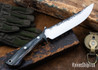 Lon Humphrey Knives: Viper - Forged 52100 - Storm Maple - Black Liners - LH24HI030