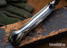 Lon Humphrey Knives: Viper - Forged 52100 - Storm Maple - Black Liners - LH24HI033