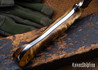Lon Humphrey Knives: Viper - Forged 52100 - Backwoods Box Elder - Black Liners - LH24HI121