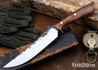 Lon Humphrey Knives: Viper - Forged 52100 - Desert Ironwood - Black Liners - LH24HI173