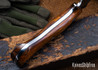 Lon Humphrey Knives: Viper - Forged 52100 - Desert Ironwood - Black Liners - LH24HI173