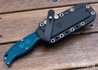 Spyderco: Enuff 2 Fixed Blade - Blue FRN - K390 - Serrated - FB31SBL2K390