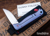 [Reserved] Bark River Knives: Gunny Folder - MagnaCut - Blurple Anodized Titanium/Carbon Fiber #2