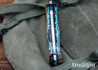 Bark River Knives: Bravo Strike Force II - CPM 3V - Gunmetal Cholla Cactus with Turquoise - Black Liners - Mosaic Pins #2