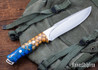 Bark River Knives: Bravo Strike Force II - CPM 3V - Amber Sea Dragon Scale #2