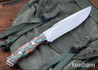 Bark River Knives: Bravo Strike Force II - CPM 3V - Red Cholla Cactus with Turquoise #2