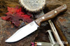 Bark River Knives: Gunny Sidekick - CPM MagnaCut - American Walnut - Brass Pins #4