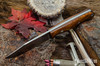 Bark River Knives: Gunny Sidekick - CPM MagnaCut - Desert Ironwood - Black Liners #6