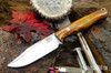 Bark River Knives: Gunny Sidekick - CPM MagnaCut - Desert Ironwood - Black Liners - Mosaic Pins #7