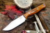 Bark River Knives: Gunny Sidekick - CPM MagnaCut - Desert Ironwood - Mosaic Pins #5