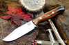 Bark River Knives: Gunny Sidekick - CPM MagnaCut - Desert Ironwood - Red Liners #4