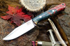 Bark River Knives: Gunny Sidekick - CPM MagnaCut - Red & Blue Maple Burl #2
