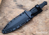 Begg Knives: Filoso Dagger - 1095 Carbon Steel - Black Finish