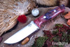 Bark River Knives: Bravo 1 LT - CPM 3V - Cherry & Purple Maple Burl