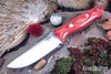 Bark River Knives: Bravo 1 LT - CPM 3V - Firedog Canvas Micarta