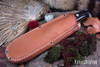 Bark River Knives: Bravo 1 LT - CPM 3V - Ivory Micarta G-10 - Hollow Brass Pins