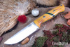 Bark River Knives: Bravo 1 LT - CPM 3V - Osage Orange Onyx Spacer - Green Liners - Mosaic Pins - Rampless #2