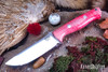 Bark River Knives: Bravo 1 LT - CPM 3V - Red Tigertail Maple Burl