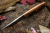 Bark River Knives: Iron River MagnaCut - Desert Ironwood - Orange Liners - Brass Pins #1