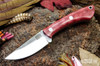 Bark River Knives: Iron River MagnaCut - Red Maple Burl #2