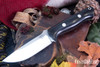 Bark River Knives: Bravo 1 - CPM 3V - Black Canvas Micarta