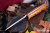 Bark River Knives: Bravo 1 - CPM 3V - Desert Ironwood - Cherry Red Liners - Mosaic Pins #3