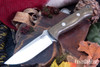 Bark River Knives: Bravo 1 - CPM 3V - Green Canvas Micarta